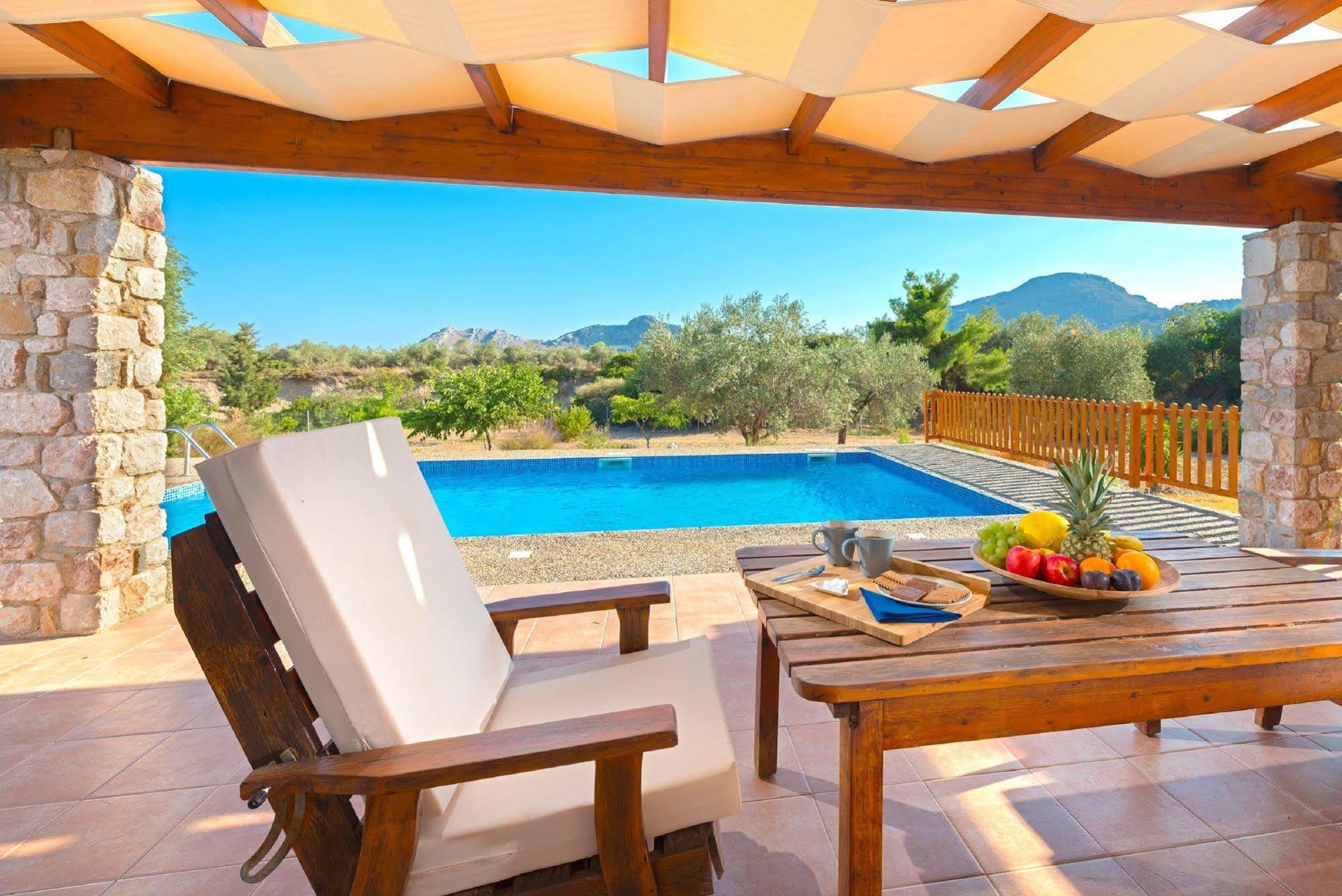 Olive Private Villa Swimming Pool 5 Bdr Kolymbia Rhodes المظهر الخارجي الصورة